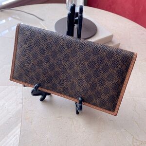 Celine Macadam Long Bifold Wallet